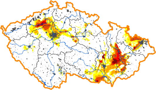 Intenzita sucha - 17. březen 2019