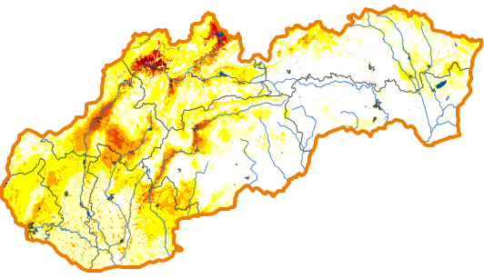 Intenzita sucha - 2. február 2025