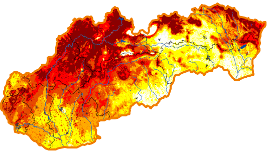 Intenzita sucha - 23. február 2025