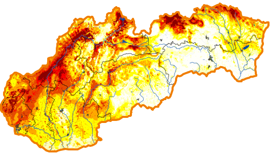 Intenzita sucha - 2. marec 2025