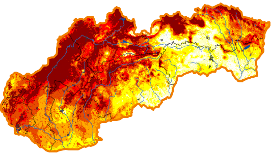 Intenzita sucha - 9. marec 2025