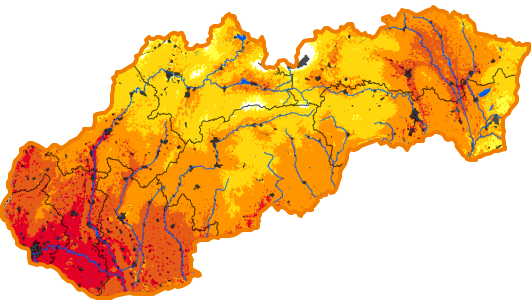 Mapy - Kumulovaný stres